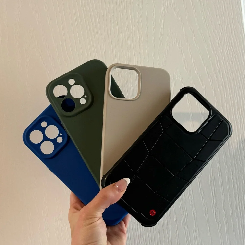 iphone 15 pro max cases (pack of 4)
